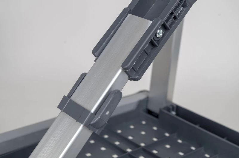 Bo-Camp 130 X 85 Inklapbare Picknicktafel - Grijs 8 Bo-Camp 130 X 85 Inklapbare Picknicktafel - Grijs - Afbeelding 6