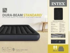 Intex Classic Luchtbed - Tweepersoons - Ingebouwde Elektrische Pomp -Speciaalzaak Voor Kampeerartikelen 1423 1900 64148nd pkg 2023 300