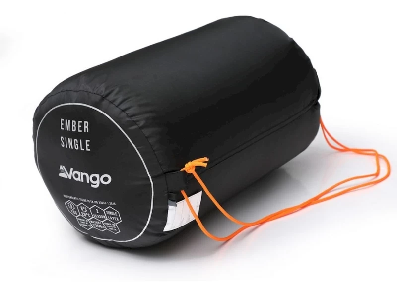 Vango Ember Slaapzak - Zwart 5 Vango Ember Slaapzak - Zwart - Afbeelding 3