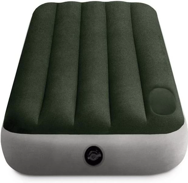 Intex Downy Luchtbed - Eenpersoons - Ingebouwde Voetpomp 3 Intex Downy Luchtbed - Eenpersoons - Ingebouwde Voetpomp