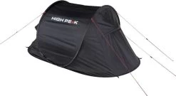 High Peak Vision 2 Pop-up Tent - 2 Persoons - Zwart 12 High Peak Vision 2 Pop-up Tent - 2 Persoons - Zwart -Speciaalzaak Voor Kampeerartikelen 654 1200 4001690102803.pt04