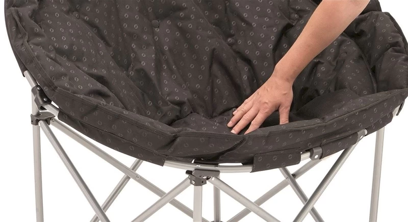 Outwell Casilda Vouwstoel - Zwart 4 Outwell Casilda Vouwstoel - Zwart - Afbeelding 2