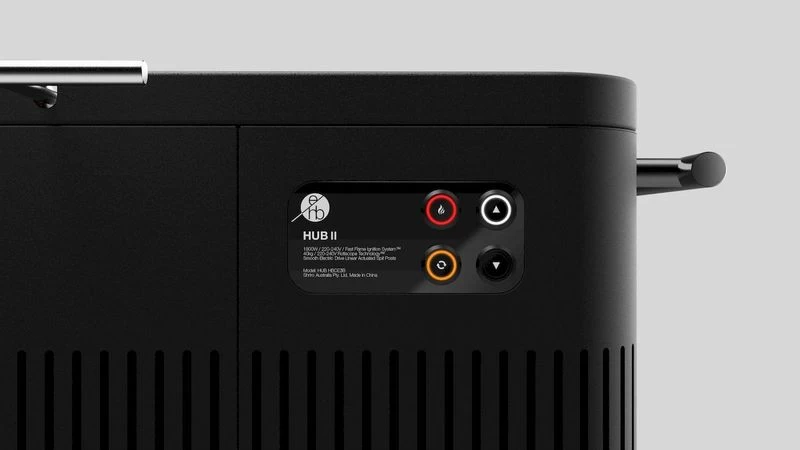 Everdure Hub II Houtskool Barbecue - Zwart 5 Everdure Hub II Houtskool Barbecue - Zwart - Afbeelding 3