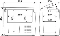 Dometic CoolFreeze CDF 18 Autokoelbox - 18L 13 Dometic CoolFreeze CDF 18 Autokoelbox - 18L -Speciaalzaak Voor Kampeerartikelen 737 1200 900 900 dometic coolfreeze cdf 18 7