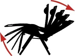 Crespo Air-Deluxe AP-232 Relaxstoel - Grijs -Speciaalzaak Voor Kampeerartikelen 900 1119 1104936 19