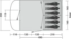 Easy Camp Palmdale 600 Tunneltent - 6 Persoons -Speciaalzaak Voor Kampeerartikelen 900 1322 d1c7c481 31f5 427b 8016 677c10476fce 1280x960
