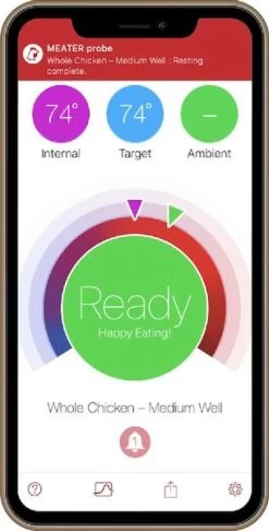MEATER Draadloze Thermometer -Speciaalzaak Voor Kampeerartikelen 900 458 app receive alerts en c 400x