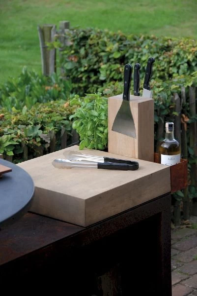 OFYR Island Corten 85 Teak Wood 8 OFYR Island Corten 85 Teak Wood - Afbeelding 6