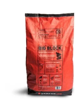 Kamado Joe Big Block Houtskool 9 Kg -Speciaalzaak Voor Kampeerartikelen 900 681 900 716 big block charcoal bag back