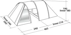 Easy Camp Galaxy 400 Steel Blue Tunneltent - 4 Personen -Speciaalzaak Voor Kampeerartikelen 932 1900 3186c636 4f86 4c19 91d7 021f555dd42a 1280x960