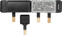 Bestron Raclette/Steengrill - 4 Personen 17 Bestron Raclette/Steengrill - 4 Personen -Speciaalzaak Voor Kampeerartikelen bestron raclettesteengrill 4 personen 12