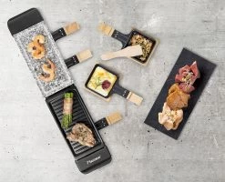 Bestron Raclette/Steengrill - 4 Personen 24 Bestron Raclette/Steengrill - 4 Personen -Speciaalzaak Voor Kampeerartikelen bestron raclettesteengrill 4 personen 4