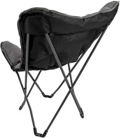 Bo-Camp Urban Outdoor Grainger Vlinderstoel - Antraciet 17 Bo-Camp Urban Outdoor Grainger Vlinderstoel - Antraciet -Speciaalzaak Voor Kampeerartikelen bo camp grainger vlinderstoel grijs 14