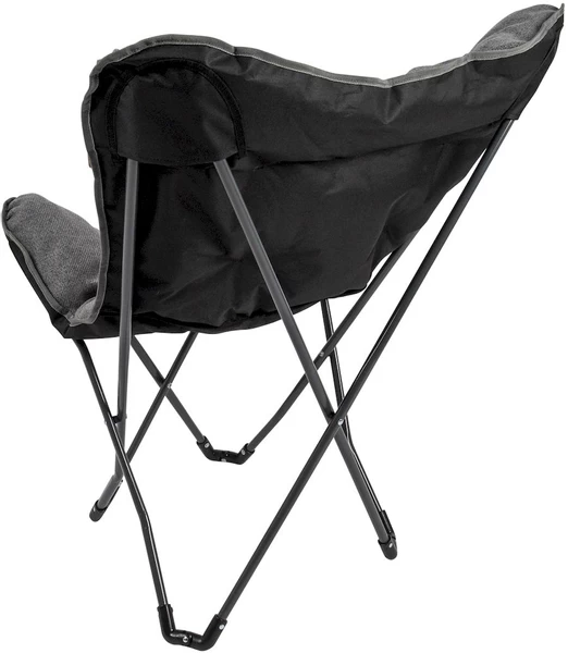 Bo-Camp Urban Outdoor Grainger Vlinderstoel - Antraciet 9 Bo-Camp Urban Outdoor Grainger Vlinderstoel - Antraciet - Afbeelding 7