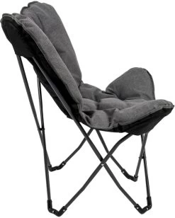 Bo-Camp Urban Outdoor Grainger Vlinderstoel - Antraciet 14 Bo-Camp Urban Outdoor Grainger Vlinderstoel - Antraciet -Speciaalzaak Voor Kampeerartikelen bo camp grainger vlinderstoel grijs 8