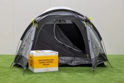 Kampa Brighton Grey 3 Tunneltent - 3 Persoons -Speciaalzaak Voor Kampeerartikelen brightongrey3 3