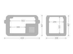 Dometic CFX3 35 Compressor Koelbox - 32 Liter -Speciaalzaak Voor Kampeerartikelen cfx3 35