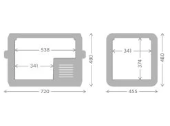 Dometic CFX3 55 Compressor Koelbox - 55 Liter -Speciaalzaak Voor Kampeerartikelen cfx3 55