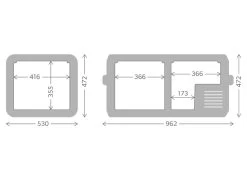 Dometic CFX3 95DZ Compressor Koelbox - 93 Liter -Speciaalzaak Voor Kampeerartikelen cfx3 95