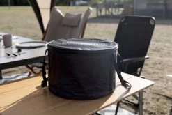 LotusGrill XL Hybrid Houtskoolbarbecue - Rood 24 LotusGrill XL Hybrid Houtskoolbarbecue - Rood -Speciaalzaak Voor Kampeerartikelen lotusgrill in hoes