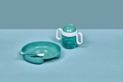 Mepal Mio Babyserviesset - 3-delig - Turquoise -Speciaalzaak Voor Kampeerartikelen mepal mio kleineset
